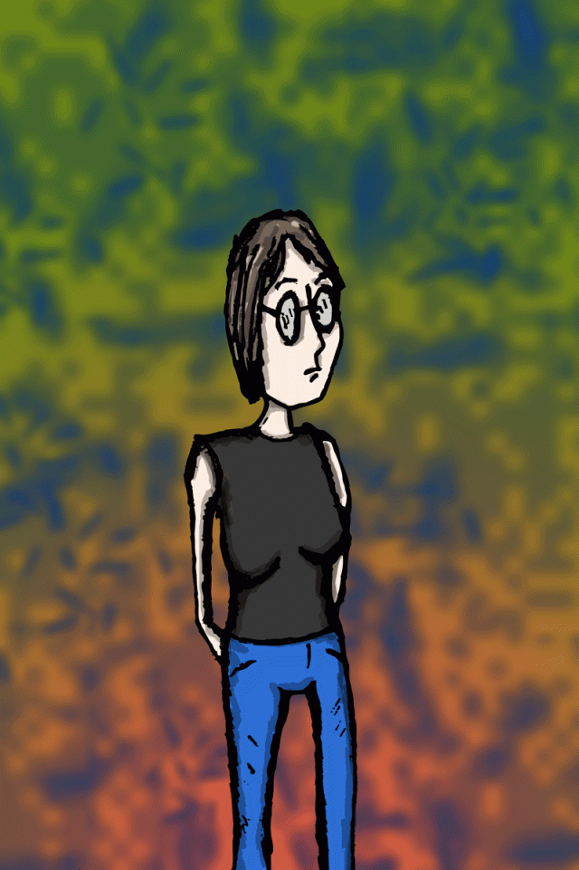 Waiting for the train