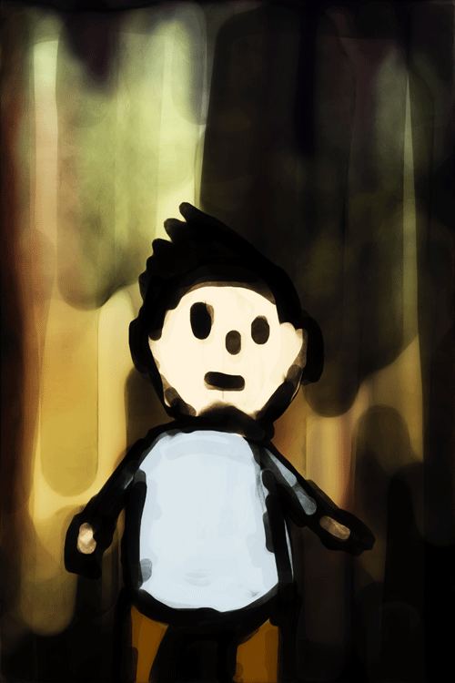 In the shade of dude