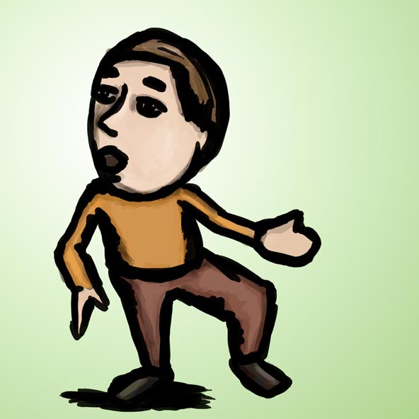 Dancing or sleepwalking? I can't tell.