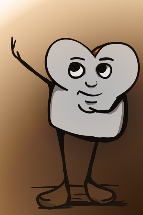 To be or not to be a piece of bread