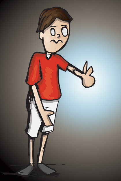 Can't draw hands today