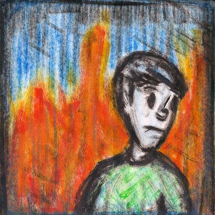 Longing for a way out of the fire