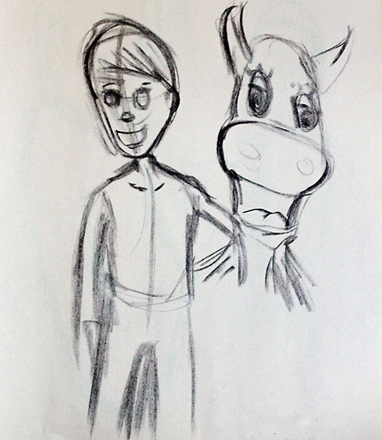 Me and my new friend