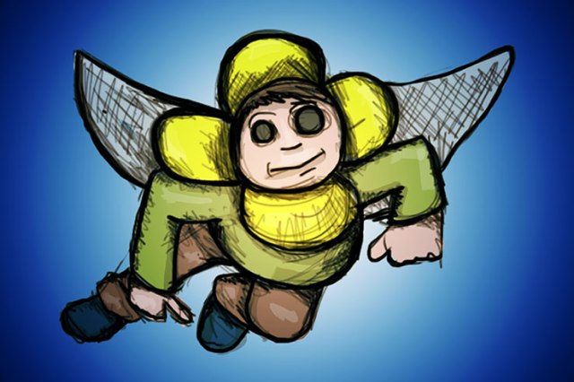 Free fall Flower boy